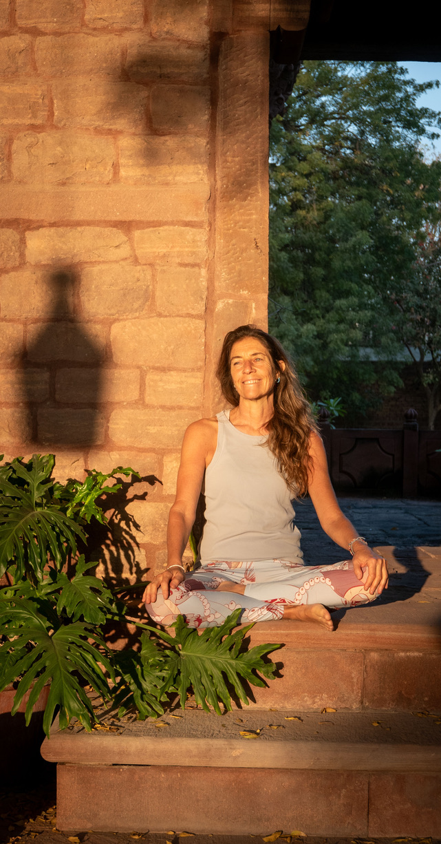 Pati Peguero, profesora y formadora de yoga